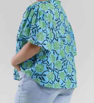 De Loreta - Daniela Button Down Blouse - Plus