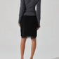 Astr - Itzayana Lace Trim Pencil Mini Skirt