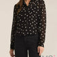 Z Supply - Vivienne Polka Dot Crepe Blouse