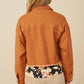 Hayden La - Brushed Stretch Twill Cropped Jacket