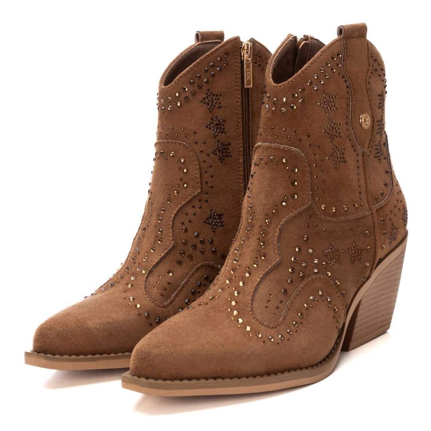 Xti - Women's Booties With Rhinestones