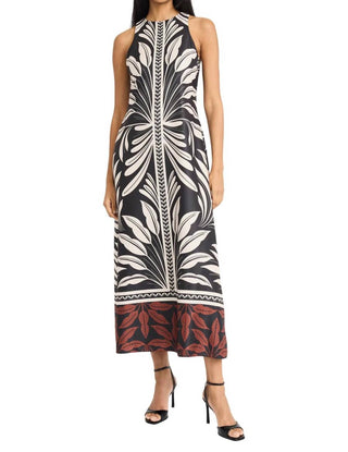 Donna Morgan - Maggy London Raye Leaf Print Maxi Dress