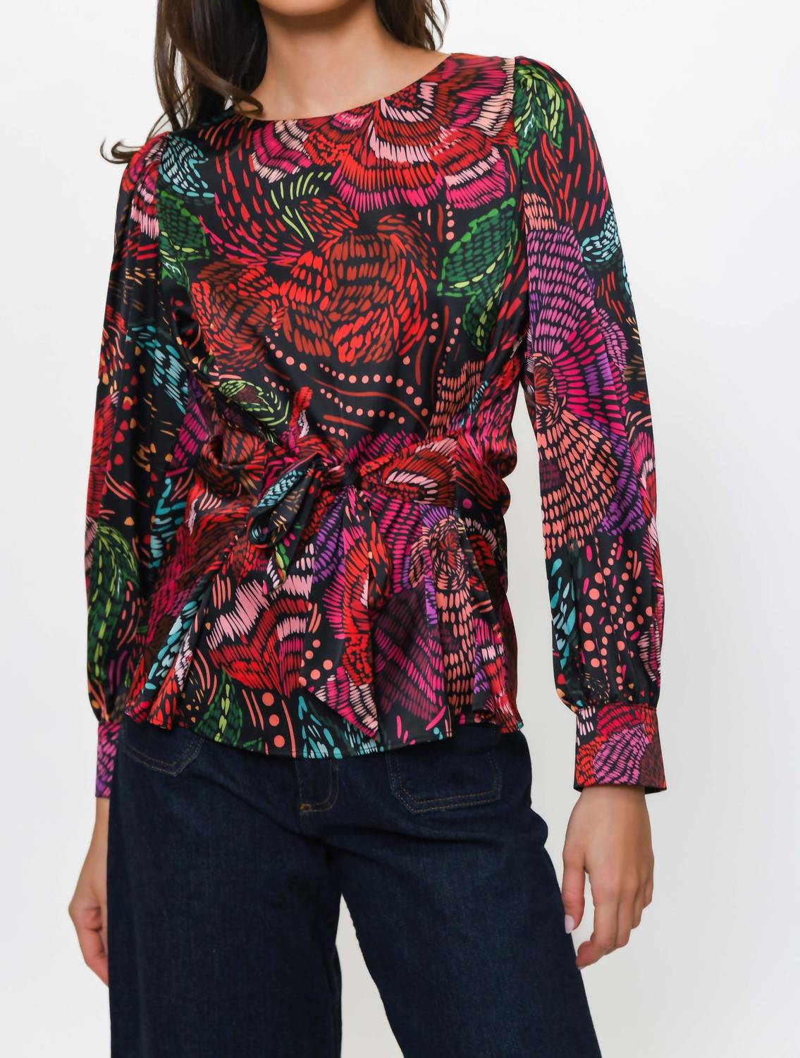 Hutch - Sura Long Sleeve Boatneck Top