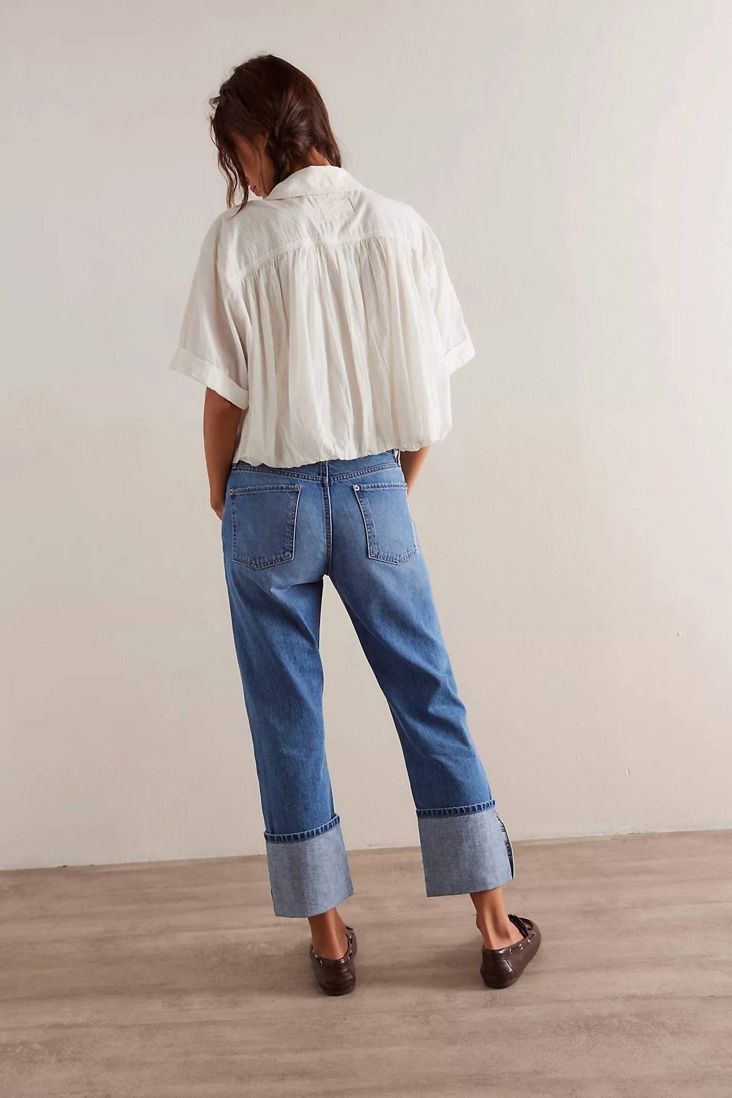 Free People - Slim Shade Selvedge Jeans