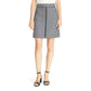Tory Burch - Chaumont Logo Print Tweed A-line Mini Skirt