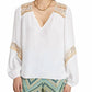 Ramy Brook - LAUREL EMBELLISHED BLOUSE
