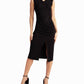 Nicole Miller - Ella Crepe Ruched Midi Dress