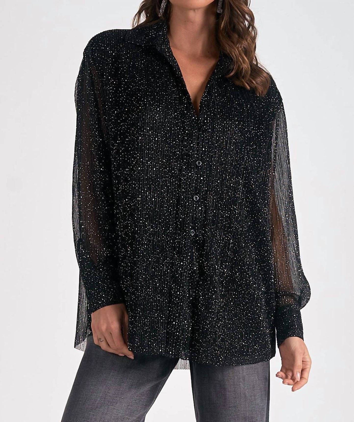 Elan - Leila Oversized Top