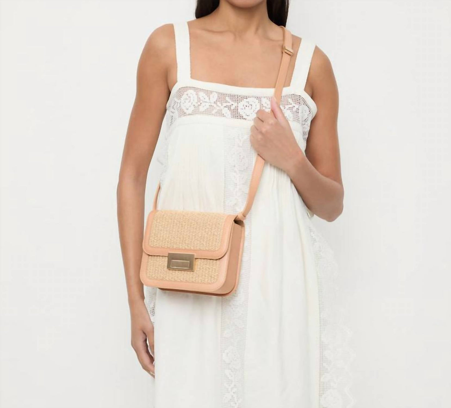 Loeffler Randall - Women's Desi Leather Flap Crossbody Bag
