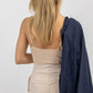 Win Win - BUSTIER SLEEVELESS STRETCH BODYSUIT
