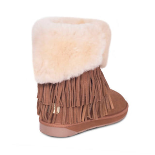 Cloud Nine - Women's Classic Fringed Sheepskin Boot