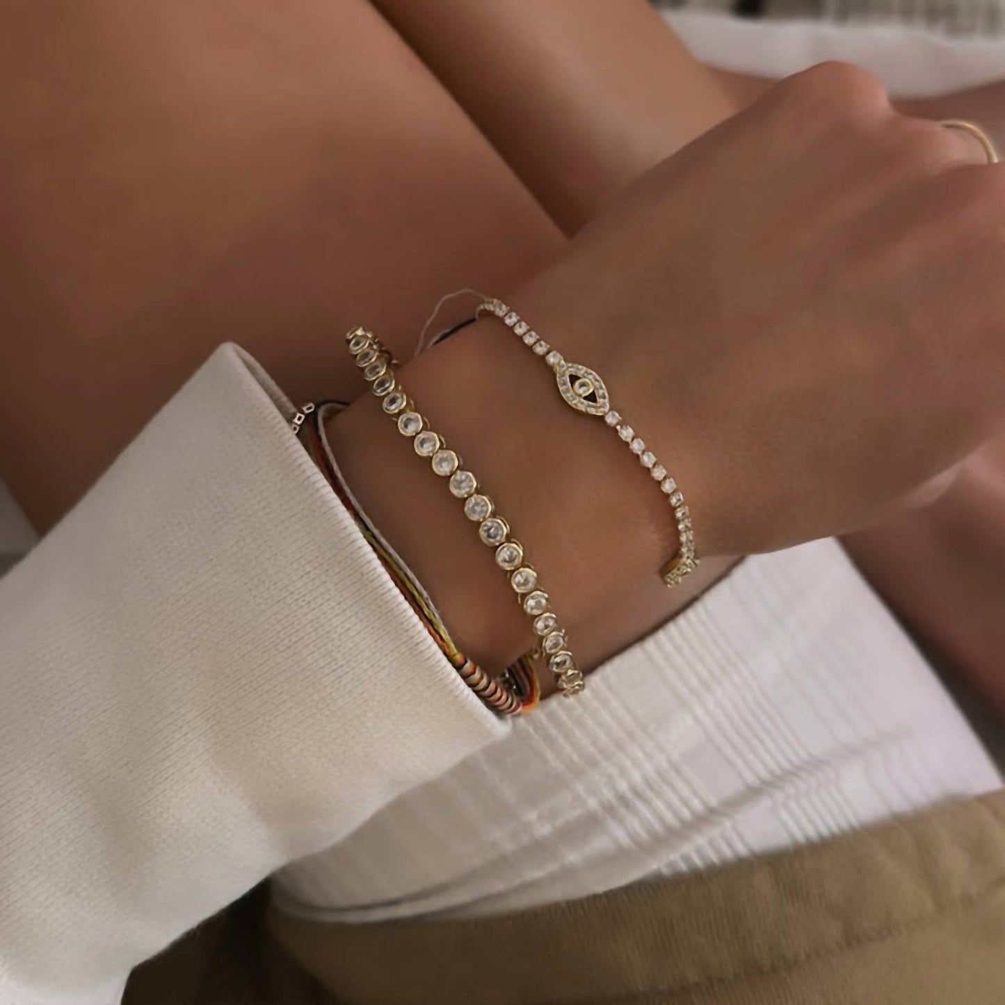 Alexa Leigh - Women's Protection Tennis Bracelet