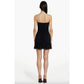 Amanda Uprichard - Kiana Mesh Mini Dress in Black by Amanda Uprichard