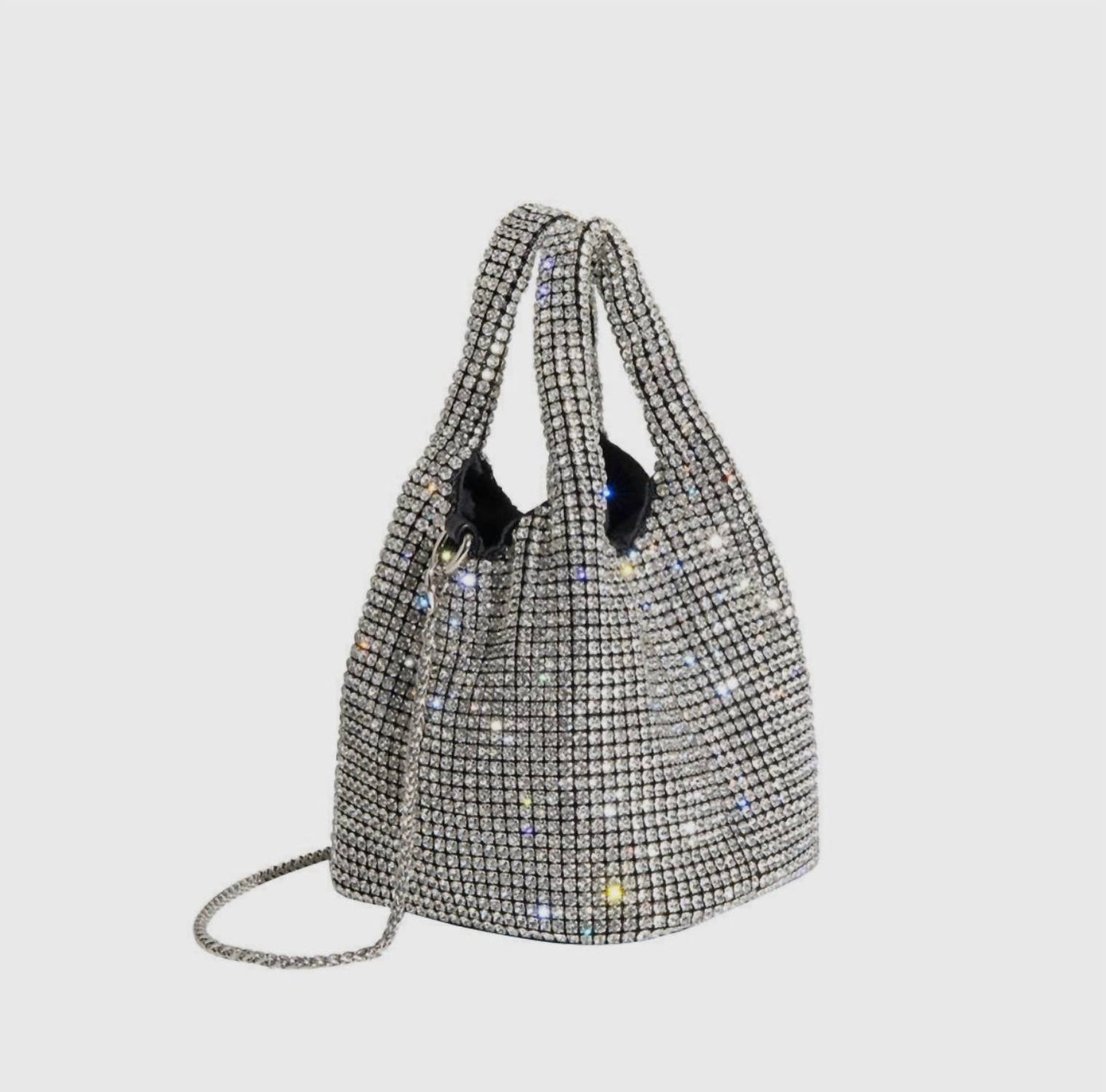 Melie Bianco - Women's Thea Small Crystal Top Handle Bag