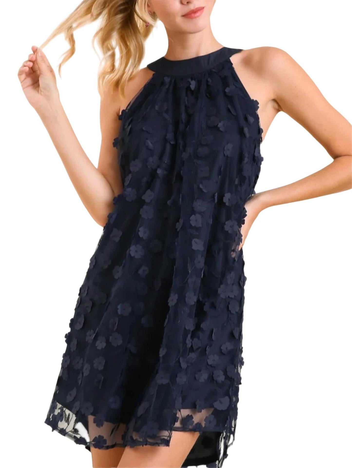 Umgee - Floating Floral Shift Dress