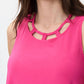 Joseph Ribkoff - Cut-out Neckline Top