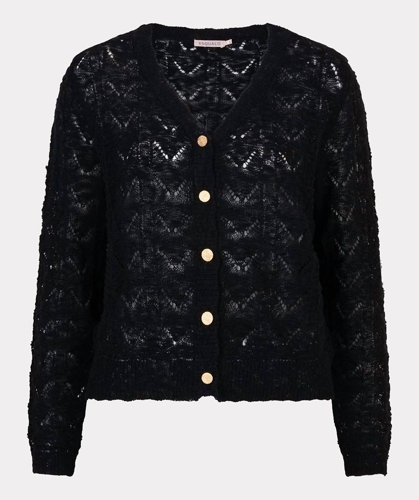 Esqualo - Fancy Knit Cardigan