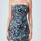 2.7 August Apparel - Strapless Mini Dress