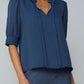 Current Air - Tie Blouse