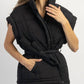 Crescent - AVALON TIE QUILTED PUFFER VEST