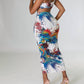 Good Time Usa - Explosive Crop Top And Skirt Two Piece Set