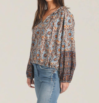 Dylan - Talia Printed Long Sleeve Blouse