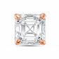 Diana M Jewels - 8.00 Cts Lab Grown Asscher Cut Stud Earrings