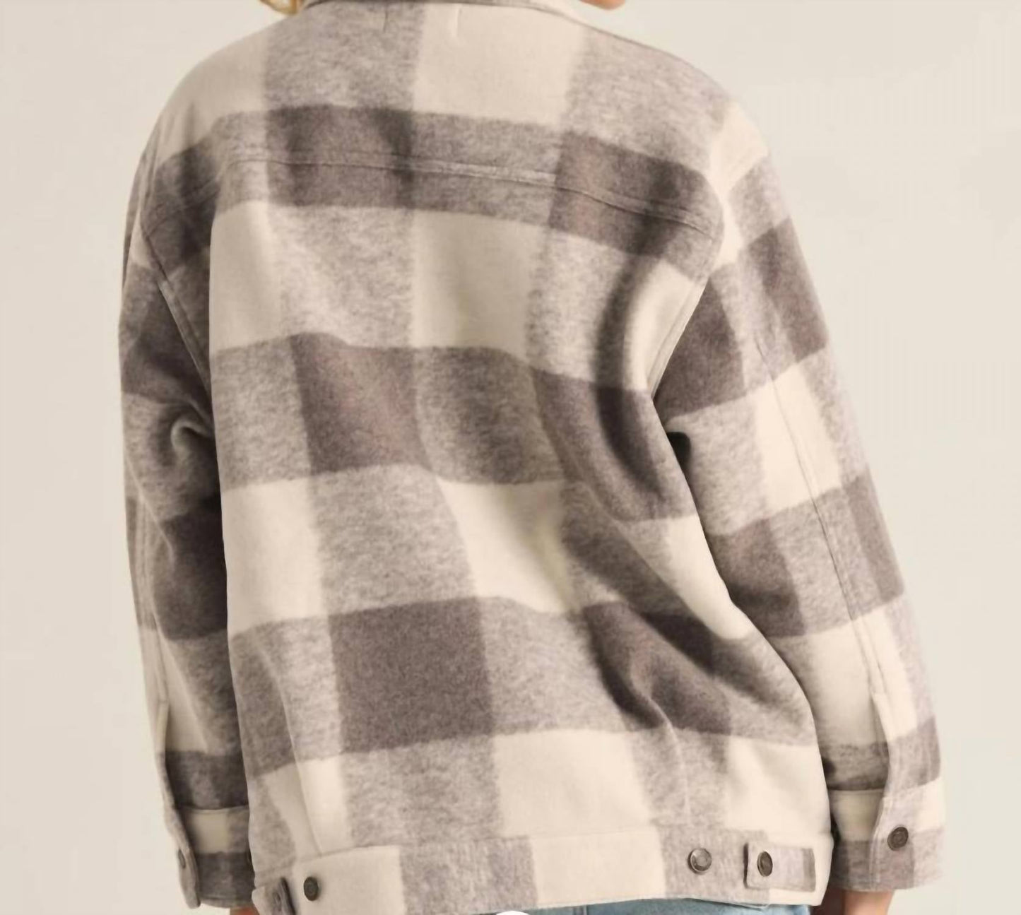 Z Supply - Preston Knit Plaid Jacket