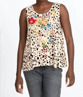 Johnny Was - JOSEPHINE VELVET SWING TANK