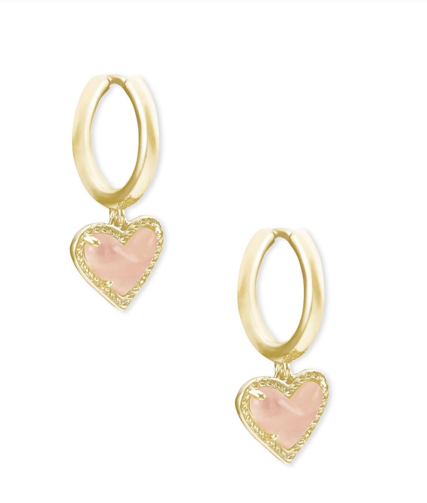 Kendra Scott - Women's Ari Heart Huggie Earrings