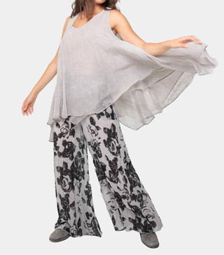 Baci - Asymmetrical Raw Edge Tank