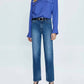 Pistola - Cassie Super High Rise Straight Jeans