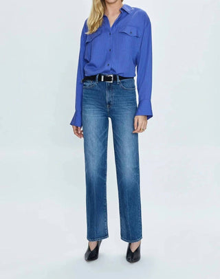 Pistola - Cassie Super High Rise Straight Jeans