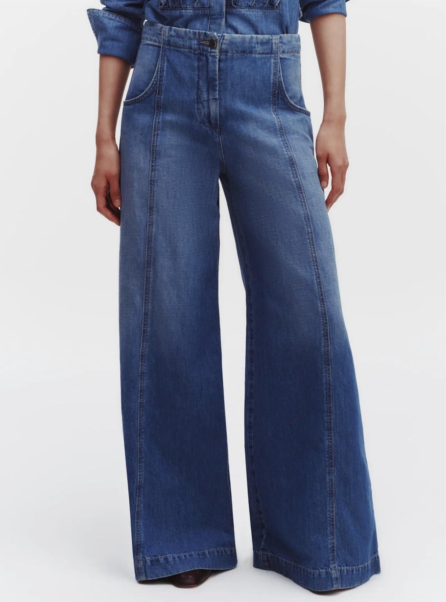 Twp - Dancing In The Dark Wide Leg Jean