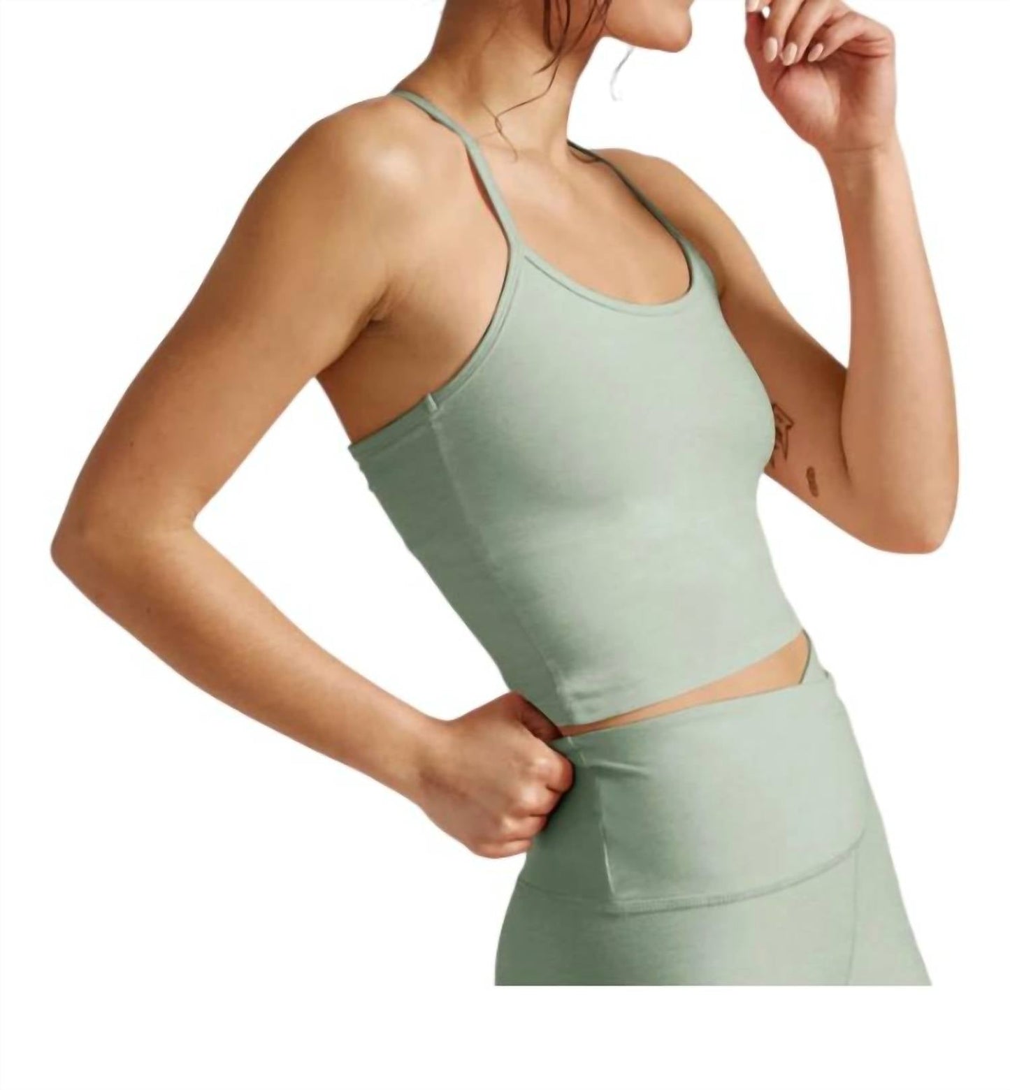 Beyond Yoga - Spacedye Slim Racerback Cropped Tank Top