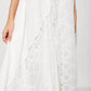 Polagram - One Shoulder Lace Detail Maxi Dress