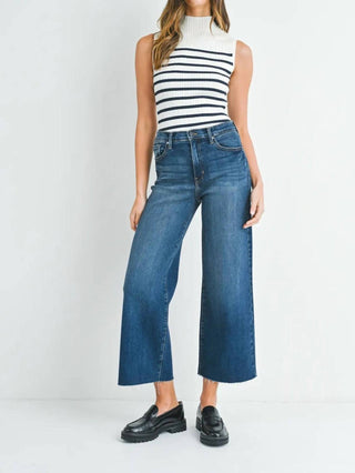 Just Black Denim - Scissor Cut Wide Leg Jeans