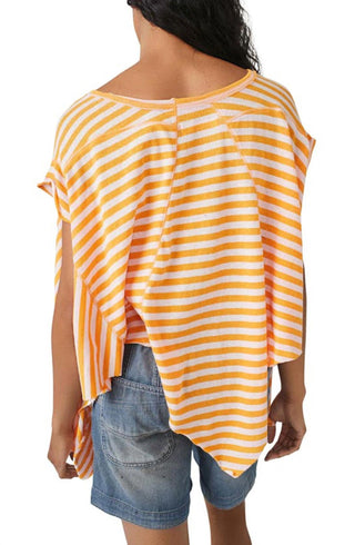 Free People - STRIPED ANGEL TEE