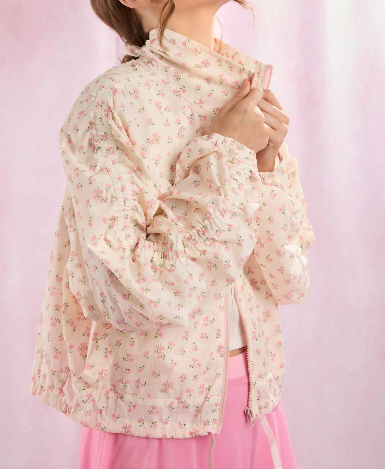 Peach Love - Subtle Spring Days Windbreaker