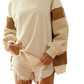 Bibi - French Terry With Corduroy Sweater