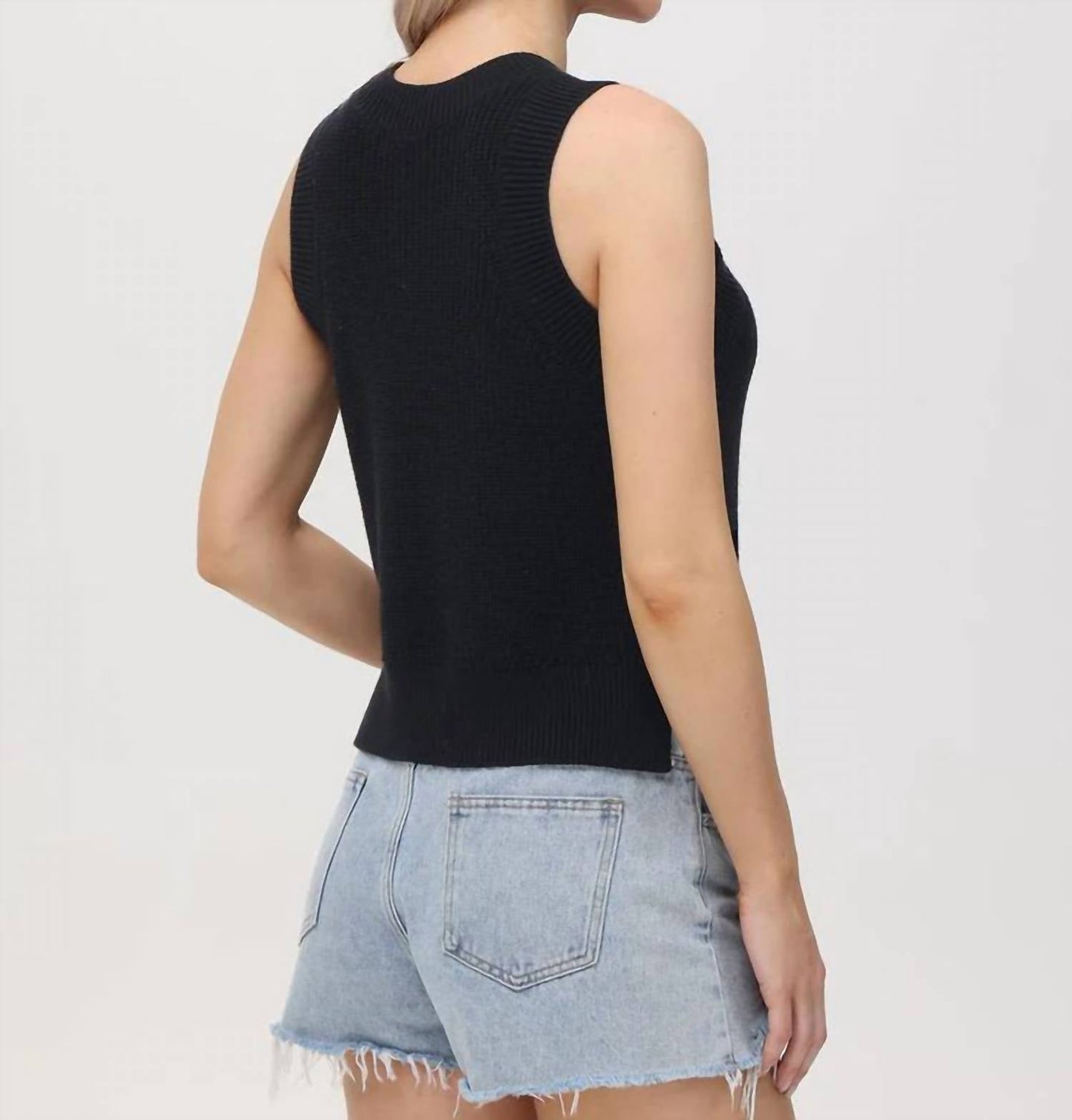 525 America - Demi High Neck Tank Top