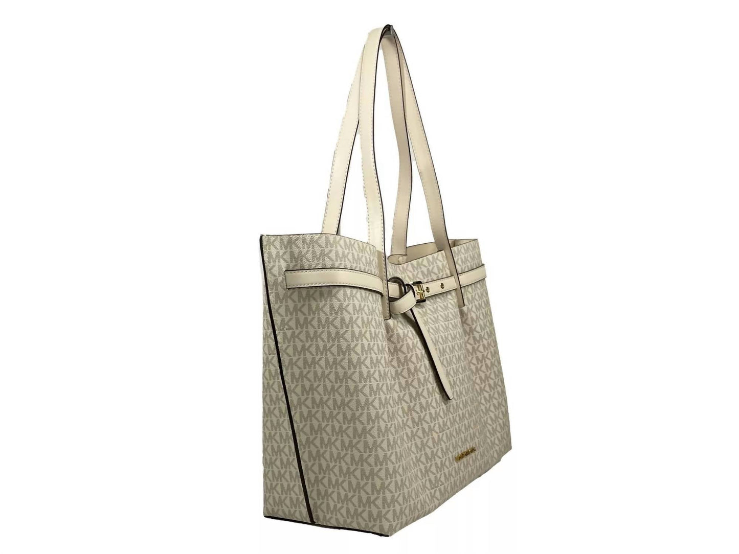 Michael Kors - Women's Emilia Signature Pvc Tote Bag Purse Large