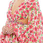 Mac Duggal - Floral Printed Short Bell Dress