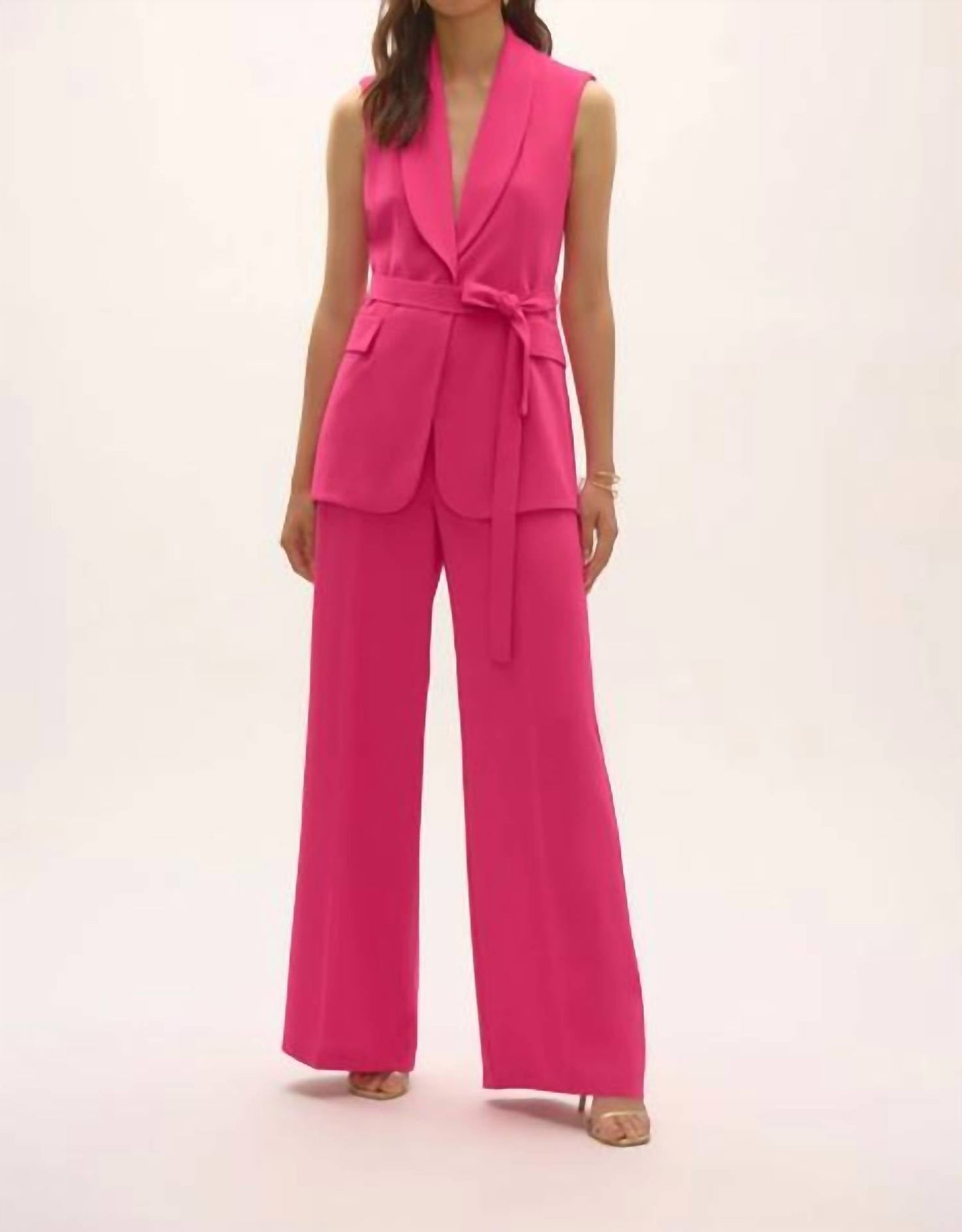 Joseph Ribkoff - Belted Sleeveless Vest