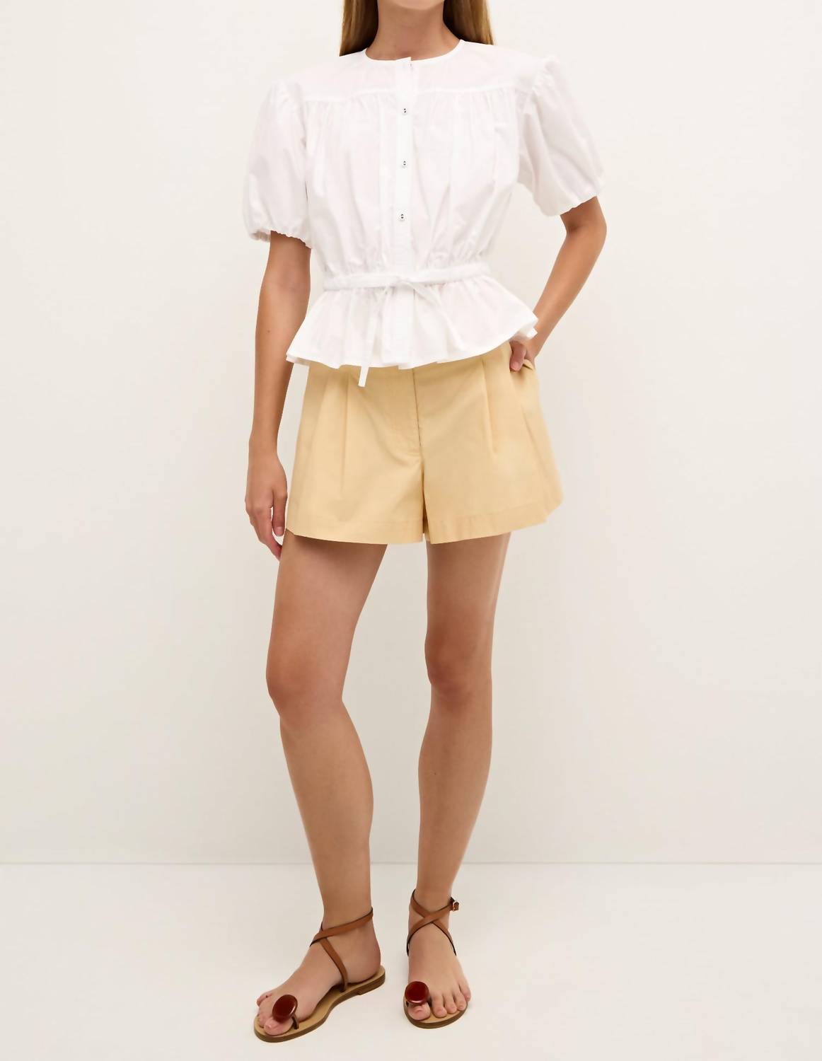 Marie Oliver - Wills Button Front Top