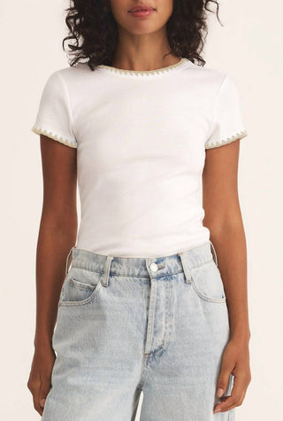 Z Supply - Cassie Rib Short Sleeve Tee