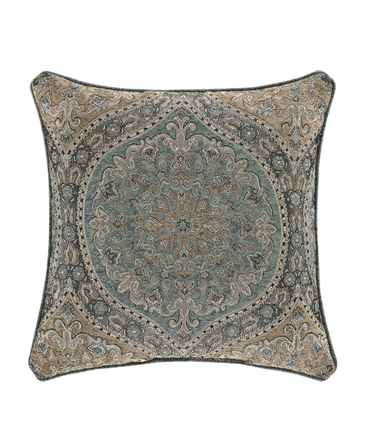 Dorset Decorative Pillow by J Queen New York - Spa Beige & Granite