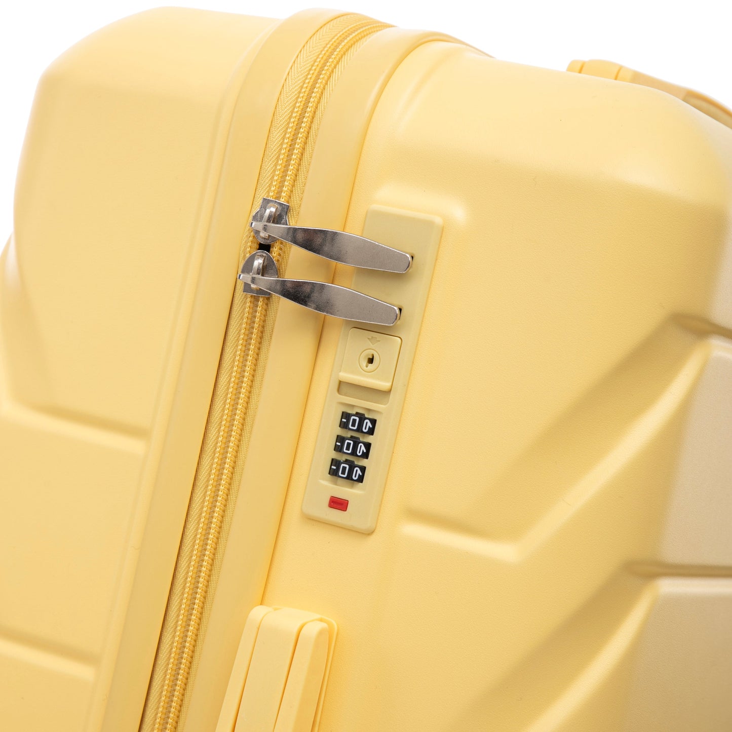 Set 3PCs 20'/24'/28' ABS Spinner Wheel Luggage - Yellow