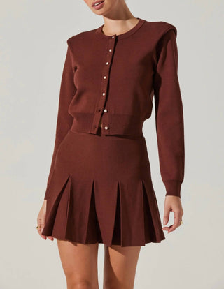 Astr - Denisa Pleated Mini Skirt