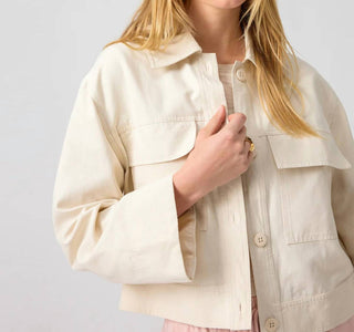 Sanctuary - Lila Canvas Jacket